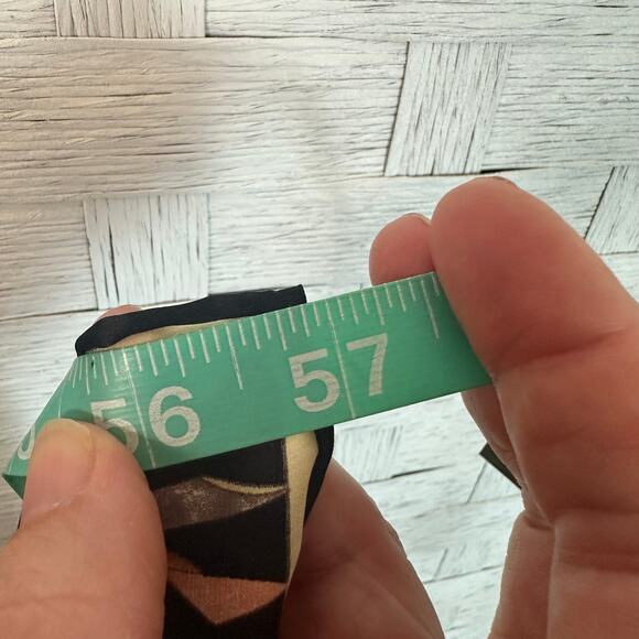 Rosenborg colorful, long silk scarf, dark academia, bohemian preppy feminine - Picture 9 of 10